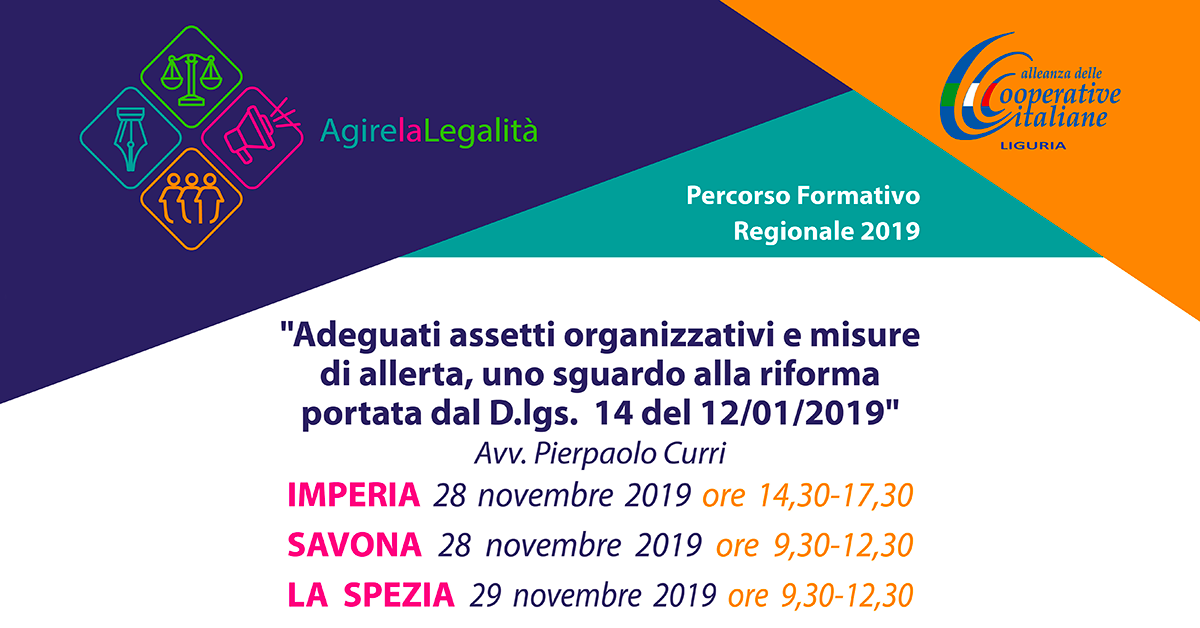 all agire fine novembre 2019